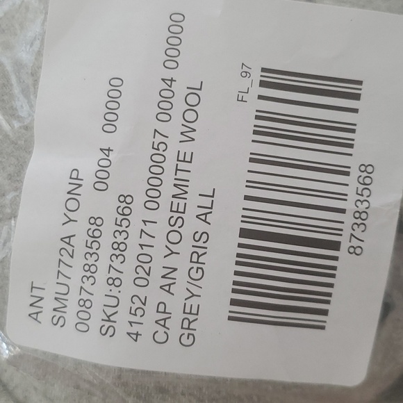 Anthropologie/American Needle Yosemite awool Baseball Cap - grey & green - Picture 7 of 9